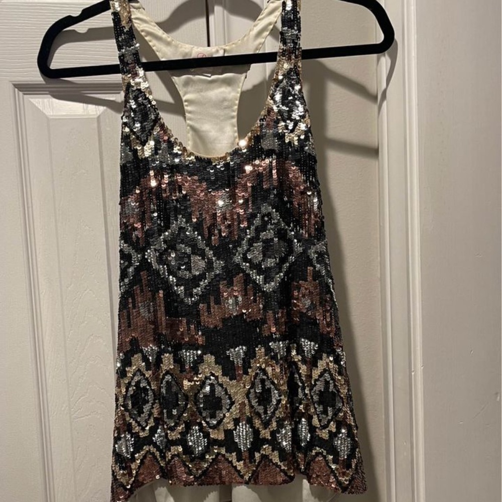 Parker Sequin Top